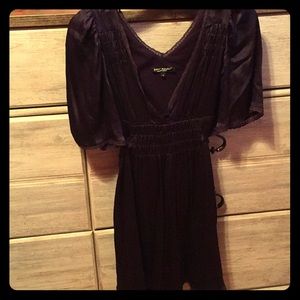 Betsy Johnson Silk plum dress